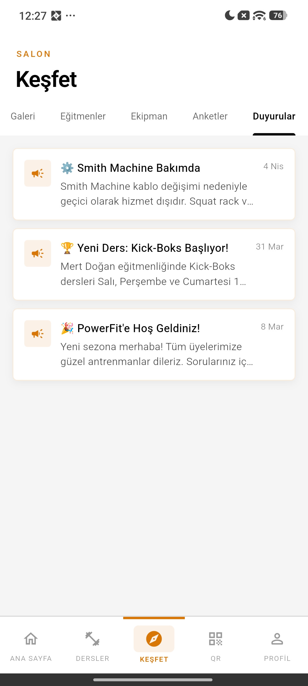 Duyurular