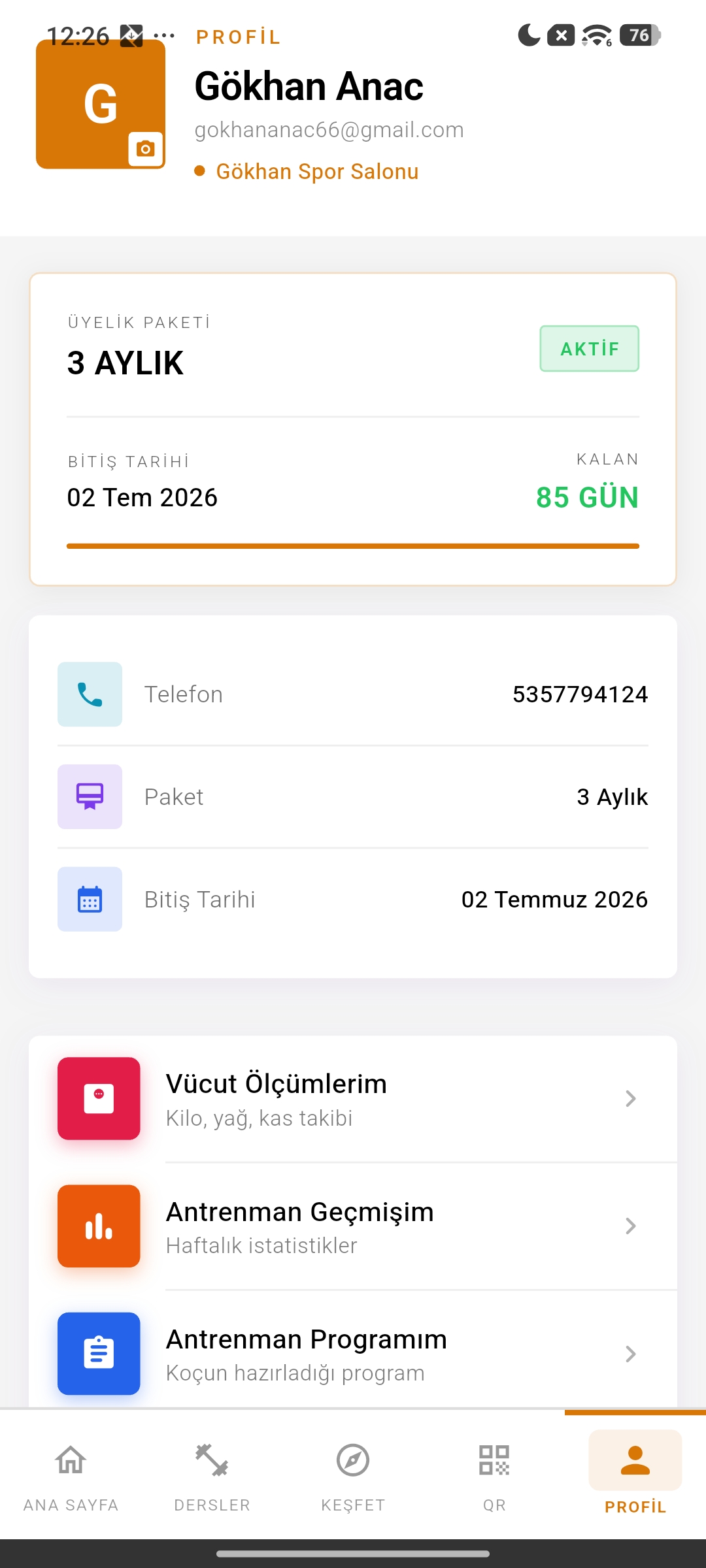 Üye Kartı